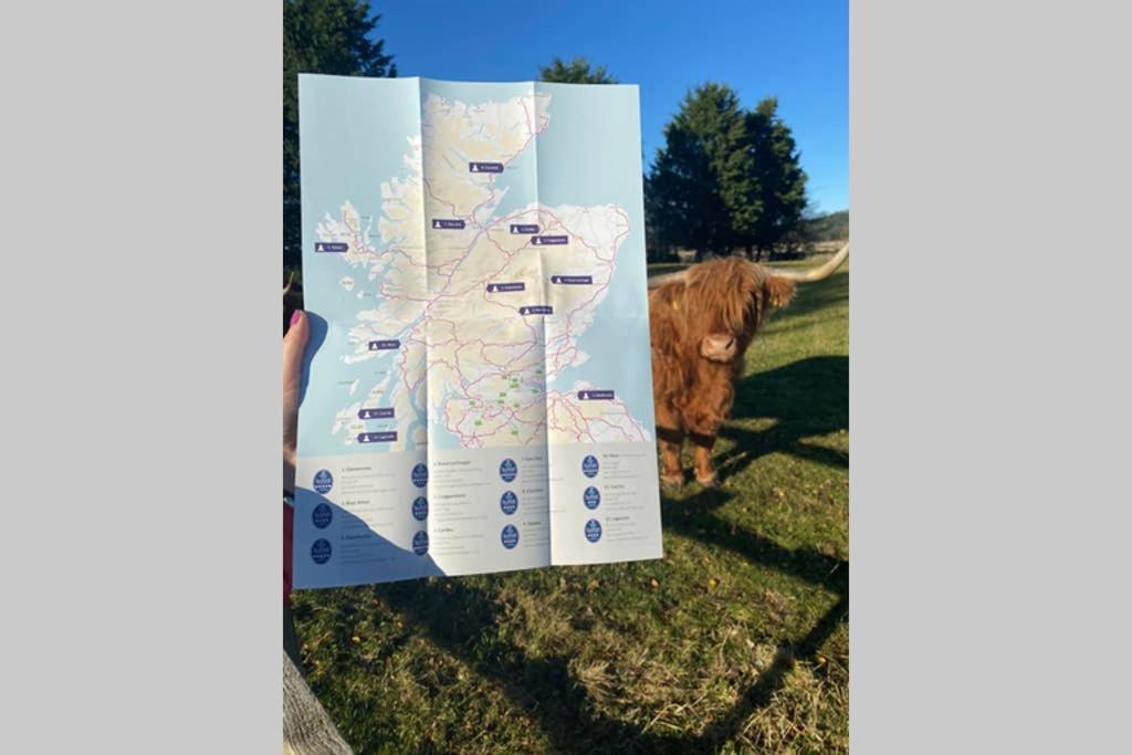 Glampods Glamping Pod - Meet Highland Cows And Sheep Elgin Villa Dış mekan fotoğraf